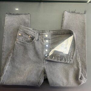Levi Strauss & Co Black 501 Denim jeans Womens Size 26
